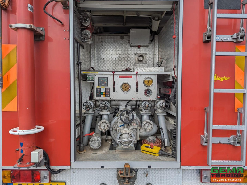 Fire truck DAF AE45CE 210FF 4x2 Euro2 Ziegler TS08 LD2.800 HD265 T1.500Liters - 8 persoons - ManualGearbox: picture 9