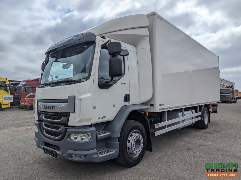 DAF FA LF290 4x2 Dagcab Euro6E - 19T - 6CIL - Geslotenbak 7.27m + Laadklep 1500kg - 140.000km - 09/2025 APK - Box truck: picture 1 DAF FA LF290 4x2 Dagcab Euro6E - 19T - 6CIL - Geslotenbak 7.27m + Laadklep 1500kg - 140.000km - 09/2025 APK - Box truck: picture 1