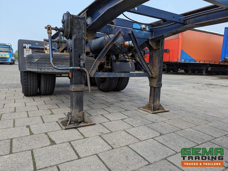 Container transporter/ Swap body semi-trailer Flandria OP 20V 2A 2-Assen ROR - DrumBrakes - Leaf Suspension - 20FT (O1871): picture 7