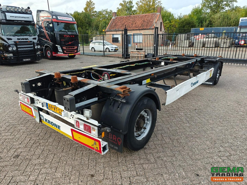 Krone AZ 2-Assen BPW - BDF Systeem - Schijfremmen - Luchtvering - Container transporter/ Swap body trailer: picture 2 Krone AZ 2-Assen BPW - BDF Systeem - Schijfremmen - Luchtvering - Container transporter/ Swap body trailer: picture 2