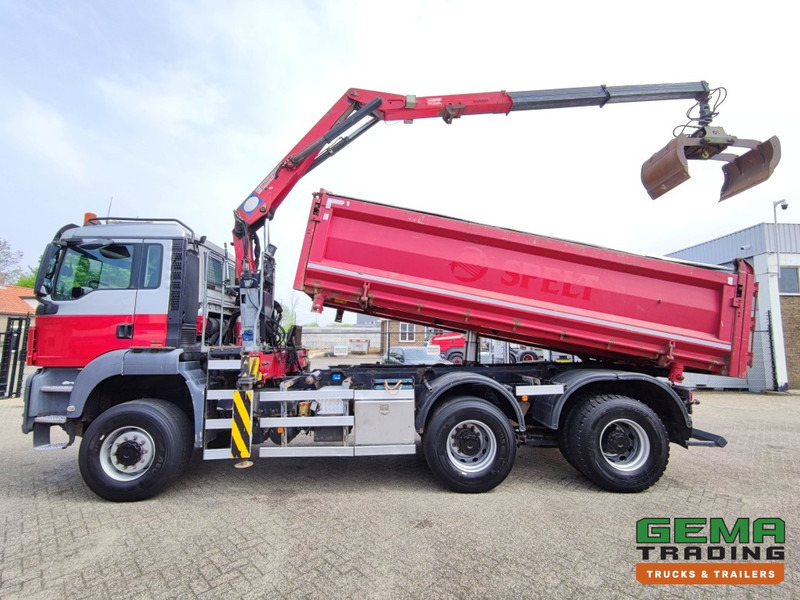 Leasing of MAN TGS 26.400 6x6 4 Daycab Euro4 - HMF1643Z2 - Hyva 2-Zijdige Kipper 5.4m. - REBUILT ENGINE - TOP! (V584) MAN TGS 26.400 6x6 4 Daycab Euro4 - HMF1643Z2 - Hyva 2-Zijdige Kipper 5.4m. - REBUILT ENGINE - TOP! (V584): picture 9