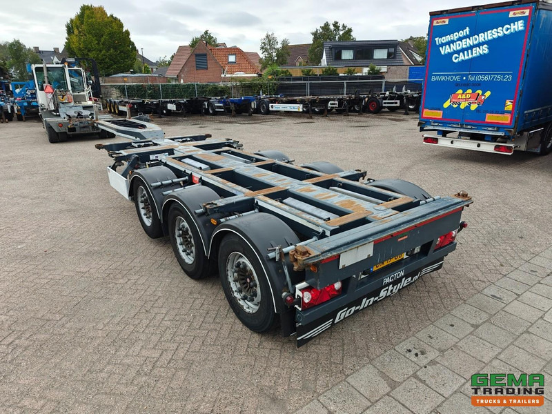 Pacton ET3 3-Assen SAF - MULTI - Schijfremmen - LiftAs - 3x Uitschuifbaar - 03/2026 APK - Container transporter/ Swap body semi-trailer: picture 5 Pacton ET3 3-Assen SAF - MULTI - Schijfremmen - LiftAs - 3x Uitschuifbaar - 03/2026 APK - Container transporter/ Swap body semi-trailer: picture 5
