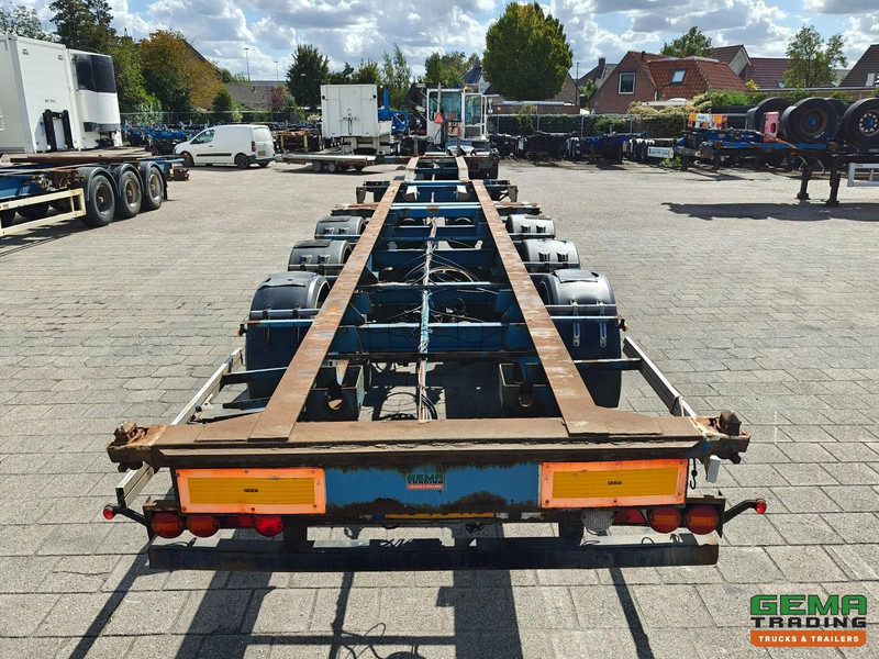 Pacton T3-007 3-Assen SAF - Trommelremmen - Lift As - Vast - Alle Aansluitingen - 4700KG - Container transporter/ Swap body semi-trailer: picture 5 Pacton T3-007 3-Assen SAF - Trommelremmen - Lift As - Vast - Alle Aansluitingen - 4700KG - Container transporter/ Swap body semi-trailer: picture 5