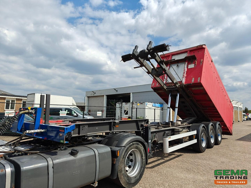Renders 12.27NA 3-Assen BPW - SteilLader - Kabelsysteem 30T - Kipper - AluContainer 33m³ - Draadloze Afstandsbediening - Container transporter/ Swap body semi-trailer: picture 5 Renders 12.27NA 3-Assen BPW - SteilLader - Kabelsysteem 30T - Kipper - AluContainer 33m³ - Draadloze Afstandsbediening - Container transporter/ Swap body semi-trailer: picture 5