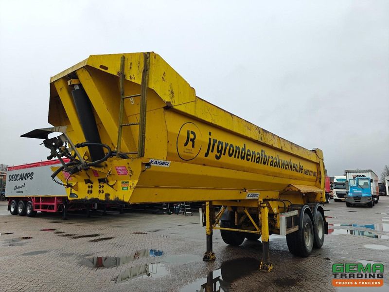 Robuste Kaiser S3302V37 2-Assen SAF - Kipper 30m³ - Staal/Staal - Trommelremmen - Tipper semi-trailer: picture 2 Robuste Kaiser S3302V37 2-Assen SAF - Kipper 30m³ - Staal/Staal - Trommelremmen - Tipper semi-trailer: picture 2