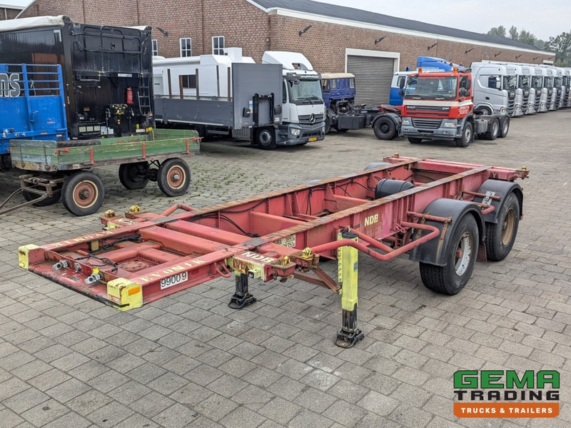 SHLADOT SD-901M 20FT 2-Assen ROR DrumBrakes - Steel Suspension - 20 units in Stock (O1985) - Container transporter/ Swap body semi-trailer: picture 1 SHLADOT SD-901M 20FT 2-Assen ROR DrumBrakes - Steel Suspension - 20 units in Stock (O1985) - Container transporter/ Swap body semi-trailer: picture 1