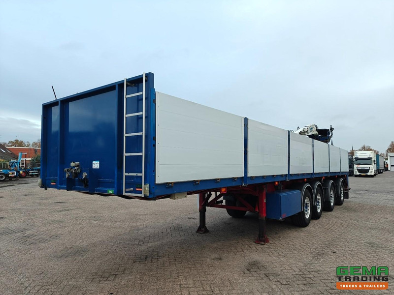 Vogelzang 1825 Kennis R14 Rollerkraan - 4 Assen SAF - 2-StuurAssen - 1 LiftAs - 04/2026APK - Dropside/ Flatbed semi-trailer: picture 1 Vogelzang 1825 Kennis R14 Rollerkraan - 4 Assen SAF - 2-StuurAssen - 1 LiftAs - 04/2026APK - Dropside/ Flatbed semi-trailer: picture 1