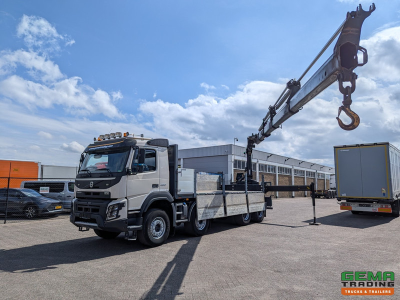 Volvo FMX 460 8x4/4 Dagcab Euro5 - Open Laadbak 6m + Palfinger PK18001-EH 4xHydraulisch RadioGrafisch - Dropside/ Flatbed truck, Crane truck: picture 3 Volvo FMX 460 8x4/4 Dagcab Euro5 - Open Laadbak 6m + Palfinger PK18001-EH 4xHydraulisch RadioGrafisch - Dropside/ Flatbed truck, Crane truck: picture 3
