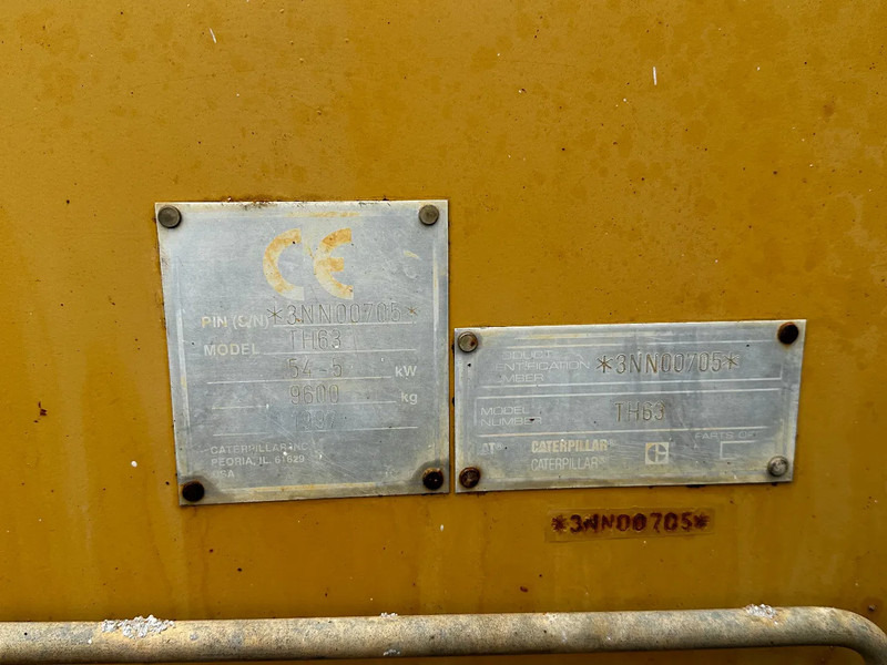Caterpillar TH63 4X4X4 Telehandler - Telescopic handler: picture 5 Caterpillar TH63 4X4X4 Telehandler - Telescopic handler: picture 5