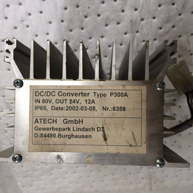 Atech Converter DC/DC 80/24V, 12A - Electrical system for Material handling equipment: picture 3 Atech Converter DC/DC 80/24V, 12A - Electrical system for Material handling equipment: picture 3