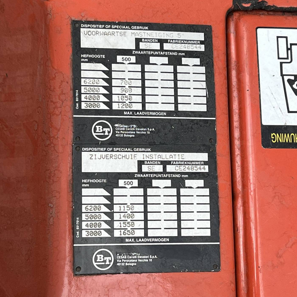 Electric forklift BT CBE18T: picture 10