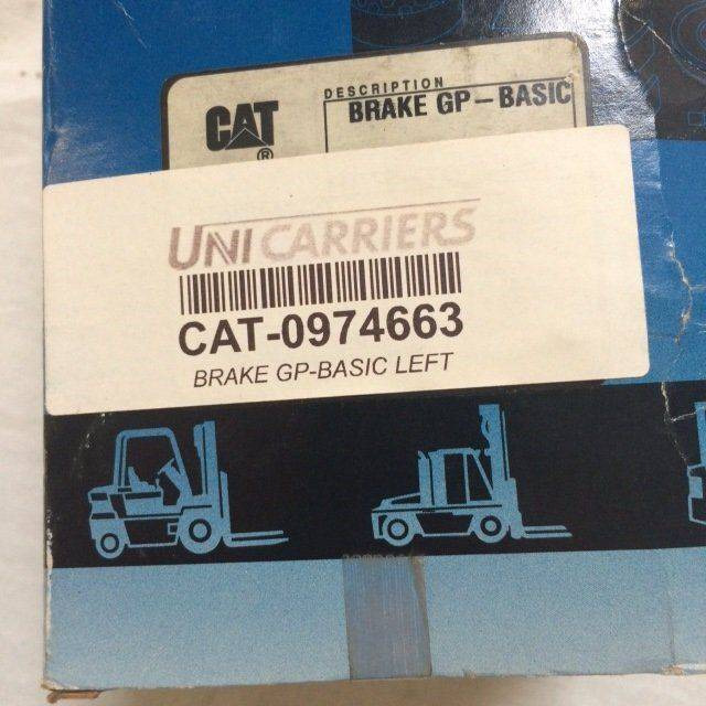 Brake GP, RH. for Mitsubishi - Brake parts for Material handling equipment: picture 4 Brake GP, RH. for Mitsubishi - Brake parts for Material handling equipment: picture 4