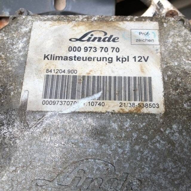 CLIMATE CONTROL 12 VOLTS - Electrical system for Material handling equipment: picture 3 CLIMATE CONTROL 12 VOLTS - Electrical system for Material handling equipment: picture 3