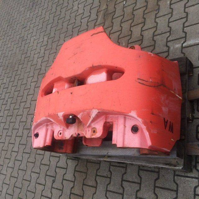 Counter weight for Linde E20H-600/E25HL-600, Series 387 - Counterweight for Material handling equipment: picture 2 Counter weight for Linde E20H-600/E25HL-600, Series 387 - Counterweight for Material handling equipment: picture 2