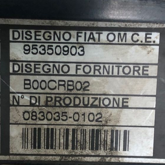 Display for Fiat-OM - Dashboard for Material handling equipment: picture 1 Display for Fiat-OM - Dashboard for Material handling equipment: picture 1