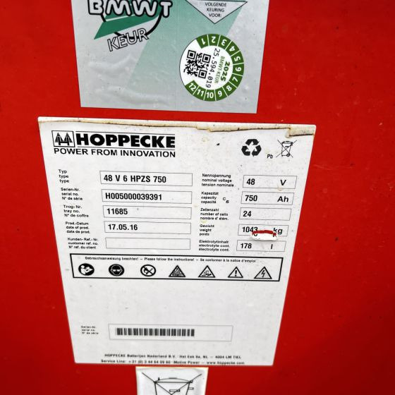 Linde E20L (386) - Electric forklift: picture 3 Linde E20L (386) - Electric forklift: picture 3