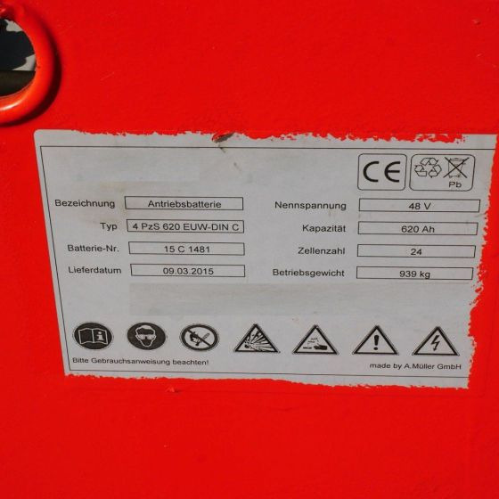 Linde R12B (1120) - Reach truck: picture 4 Linde R12B (1120) - Reach truck: picture 4