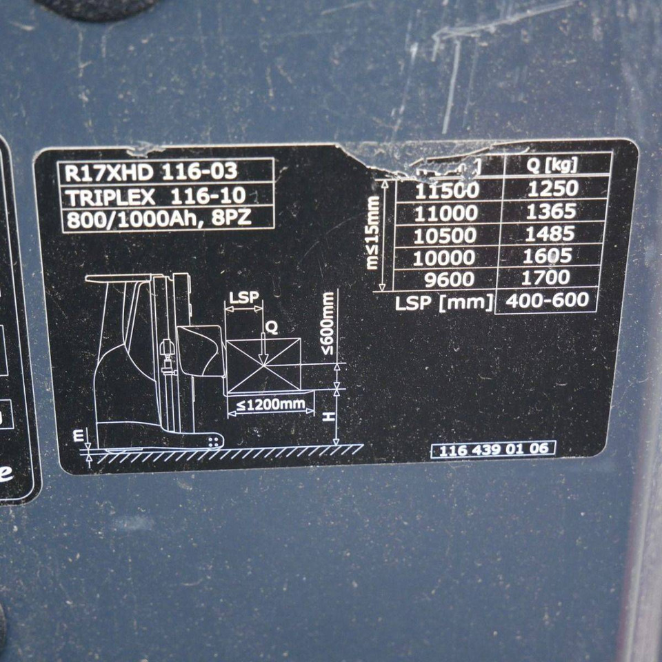 Leasing of Linde R17XHD (116-03) Linde R17XHD (116-03): picture 7 Leasing of Linde R17XHD (116-03) Linde R17XHD (116-03): picture 7