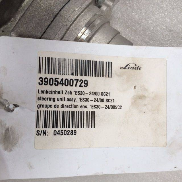 New Steering for Material handling equipment Steering unit ES30-24/00SC21 for Linde /1110/: picture 8
