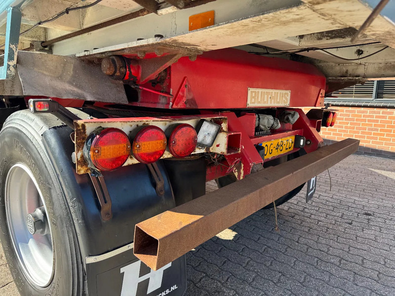 Tipper semi-trailer Bulthuis TATA 23 57m3 Stuuras Liftas 10T assen Klep/Deuren + bietenrek: picture 15