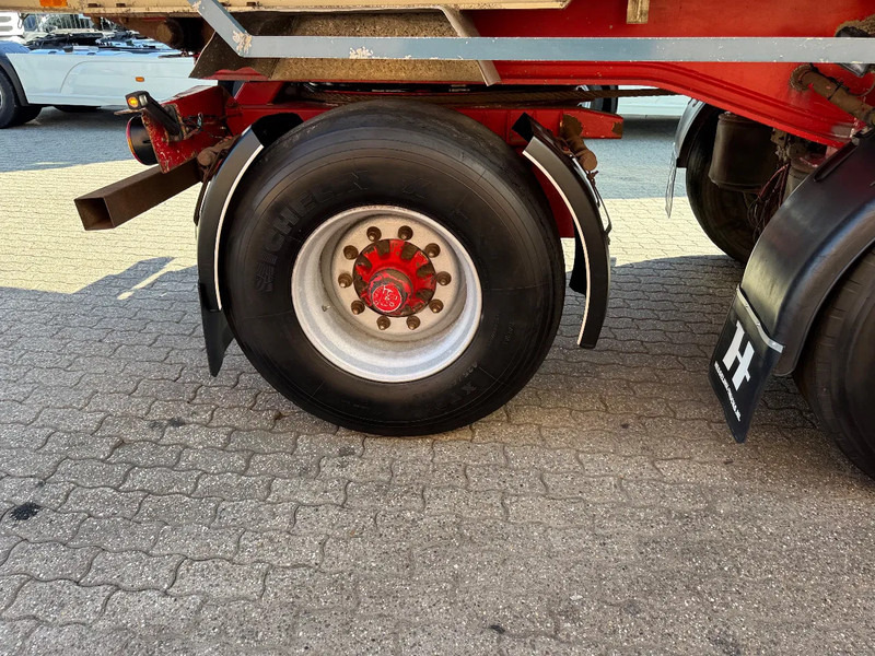 Tipper semi-trailer Bulthuis TATA 23 57m3 Stuuras Liftas 10T assen Klep/Deuren + bietenrek: picture 10