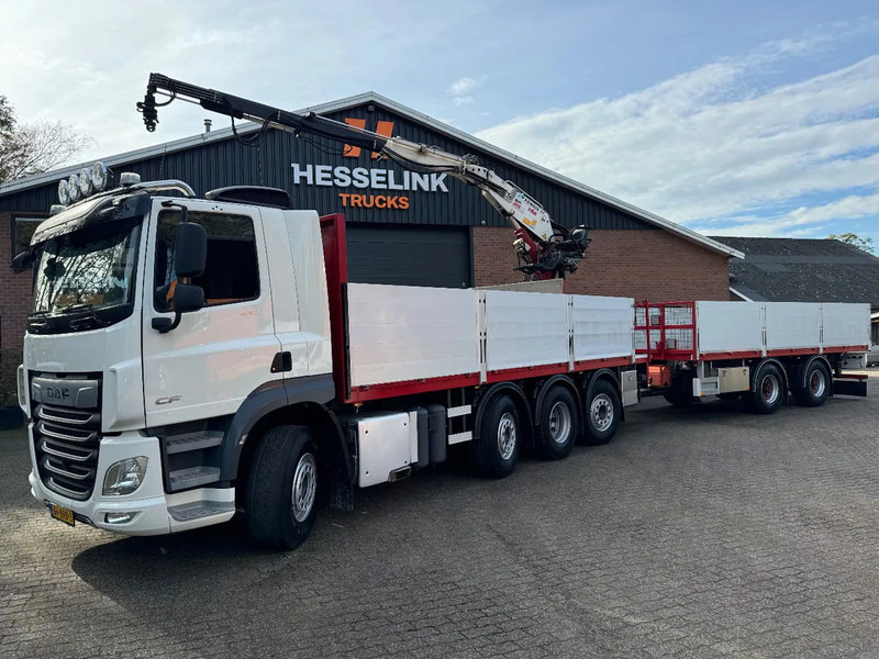 DAF CF 480 8X2 KENNIS K14R2 Kraan/Crane Combi 289000KM Top condition - Crane truck: picture 1 DAF CF 480 8X2 KENNIS K14R2 Kraan/Crane Combi 289000KM Top condition - Crane truck: picture 1