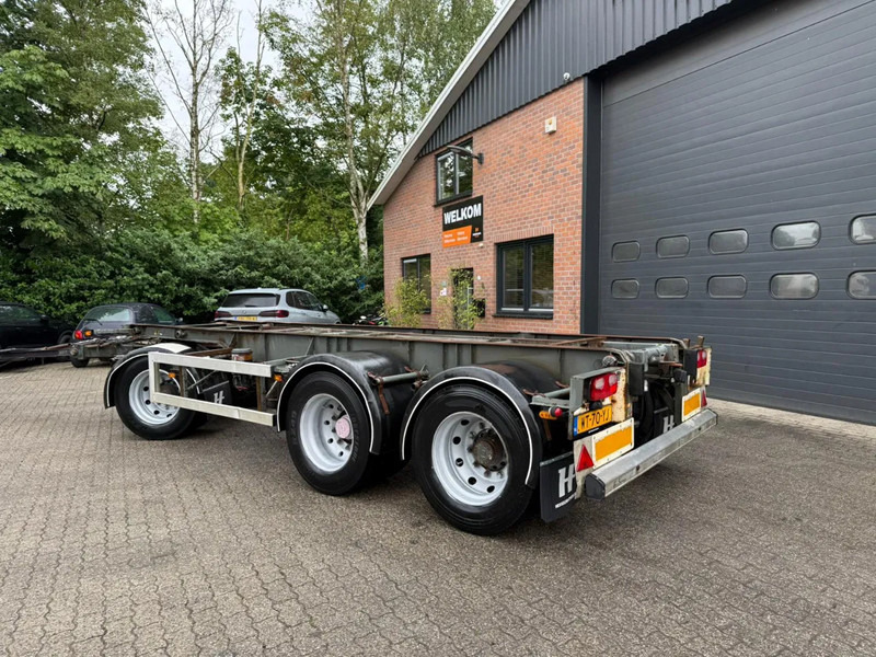 GS Meppel 28T Kiepende containeraanhangwagen! 640cm systeemlengte Centrale smering - Container transporter/ Swap body semi-trailer: picture 2 GS Meppel 28T Kiepende containeraanhangwagen! 640cm systeemlengte Centrale smering - Container transporter/ Swap body semi-trailer: picture 2