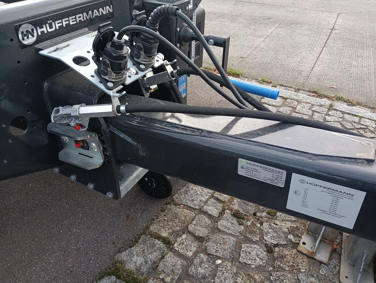 Roll-off/ Skip trailer Hüffermann 2-A-MINI-CARRIER SAFETYFIX VERZINKT NEU TOP-PREI: picture 23