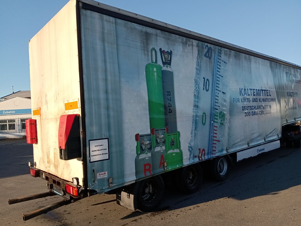 New Low loader semi-trailer Krone SDP 27  12,2m JUMBO BPW 235/75R17,5 Reifen 90%: picture 6