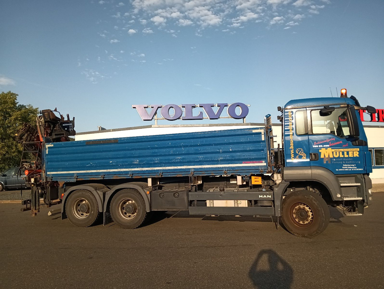 MAN TGS 26:480 6x4 EURO5 ATLAS 240.2E-A4 3-S-Kipper - Tipper, Crane truck: picture 5 MAN TGS 26:480 6x4 EURO5 ATLAS 240.2E-A4 3-S-Kipper - Tipper, Crane truck: picture 5