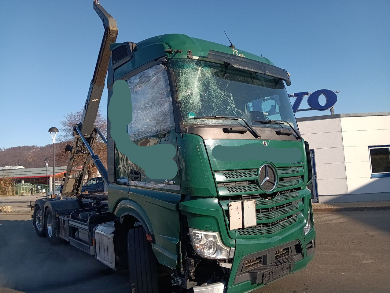 Mercedes-Benz ACTROS 2651 MP5 6x2 MEILLER RETARDER LENKACHS - Hook lift truck: picture 4 Mercedes-Benz ACTROS 2651 MP5 6x2 MEILLER RETARDER LENKACHS - Hook lift truck: picture 4