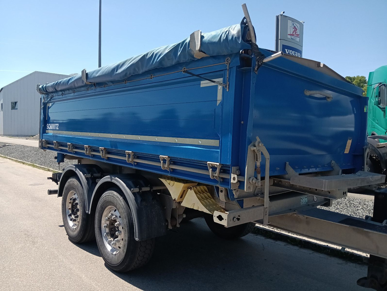 Schmitz Cargobull ZKI 18 Tandem 3-Seiten Kipper ALU ALCOA Rollplan - Tipper trailer: picture 5 Schmitz Cargobull ZKI 18 Tandem 3-Seiten Kipper ALU ALCOA Rollplan - Tipper trailer: picture 5