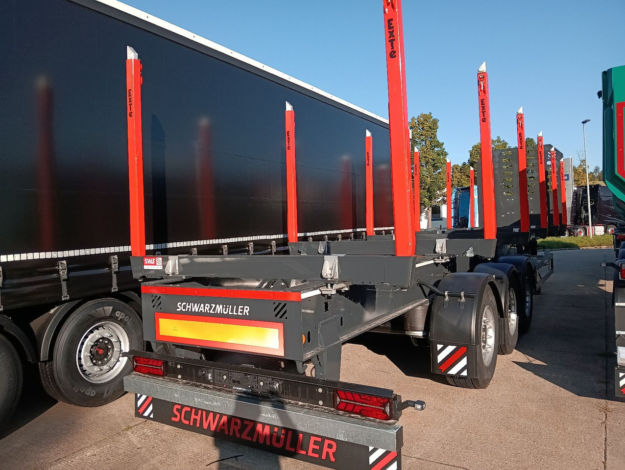 New Timber semi-trailer Schwarzmüller 3-A Rungensattel 6xExte144S 5560kg NEU sofort Schwarzmüller 3-A Rungensattel 6xExte144S 5560kg NEU sofort: picture 19
