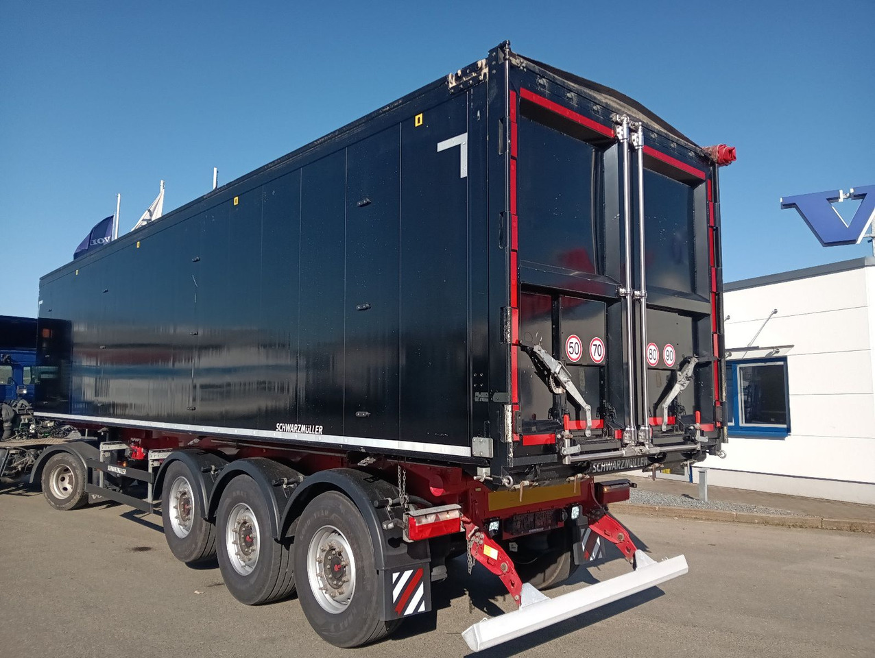 Leasing of  Schwarzmüller K-Serie ALU 54m3 Getreide Nur 69.340km  6250kg Schwarzmüller K-Serie ALU 54m3 Getreide Nur 69.340km  6250kg: picture 8