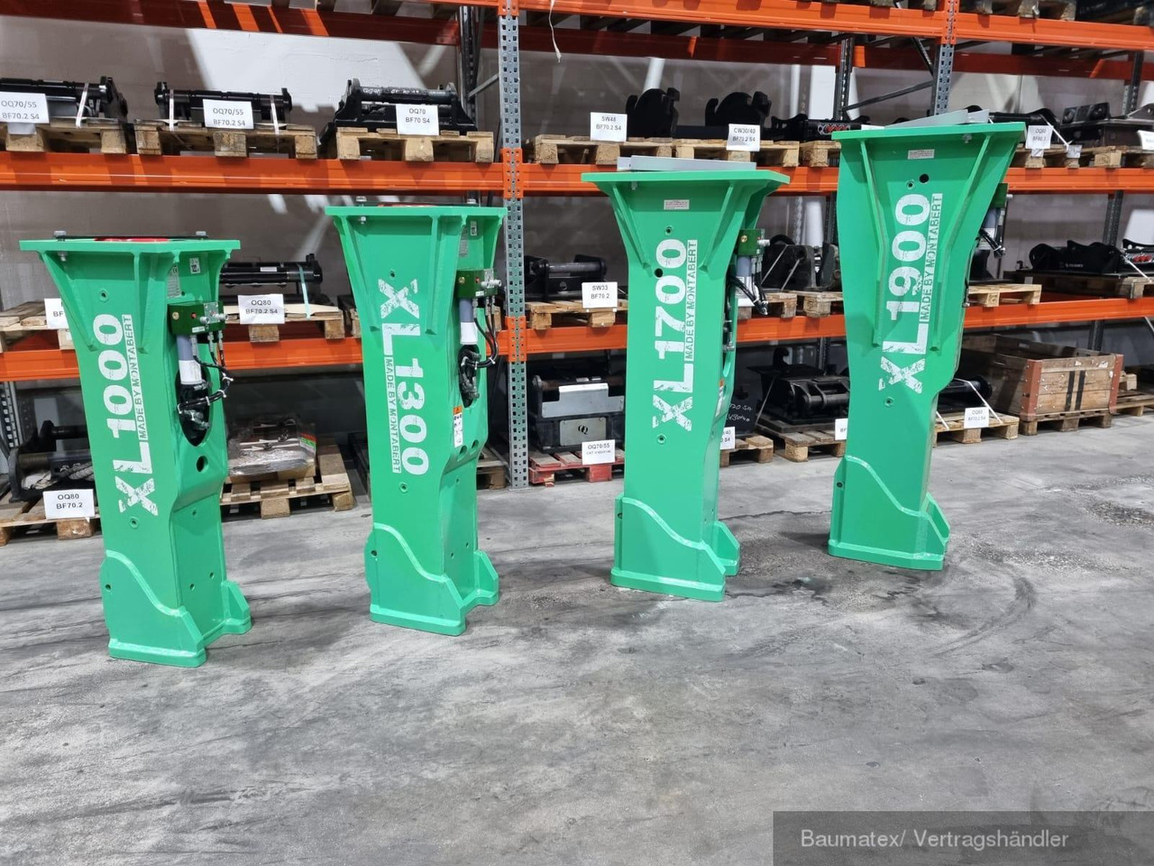 Montabert XL2700, XL1900, XL1700, XL1300, XL1000 - Hydraulic hammer for Construction machinery: picture 1 Montabert XL2700, XL1900, XL1700, XL1300, XL1000 - Hydraulic hammer for Construction machinery: picture 1