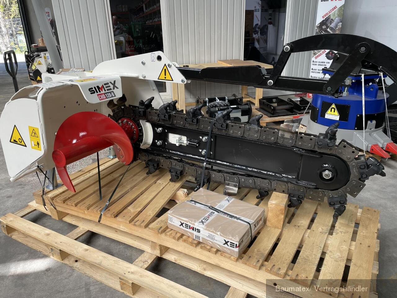 Simex CHD 120B für 1,2m Tiefe/ 150mm Breite - Trencher: picture 1 Simex CHD 120B für 1,2m Tiefe/ 150mm Breite - Trencher: picture 1