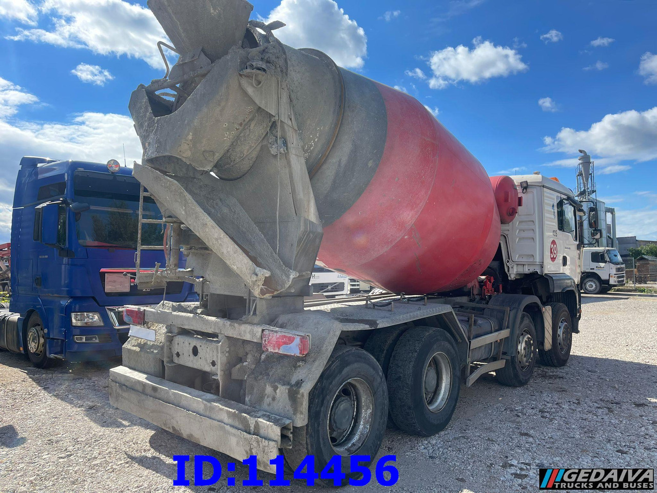 MAN TGA 35.480 8X4 8m3 Manual - Concrete mixer truck: picture 4 MAN TGA 35.480 8X4 8m3 Manual - Concrete mixer truck: picture 4