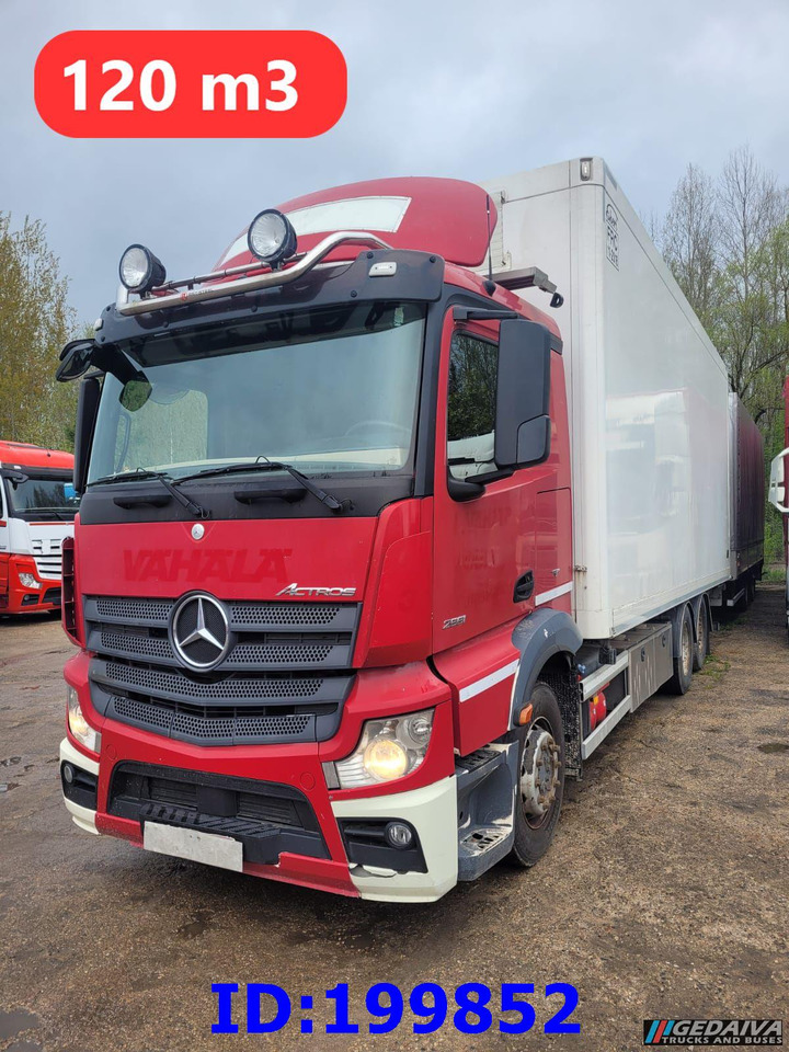 MERCEDES-BENZ Actros 2551 6x2 Euro5 + tilt trailer - Box truck: picture 4 MERCEDES-BENZ Actros 2551 6x2 Euro5 + tilt trailer - Box truck: picture 4