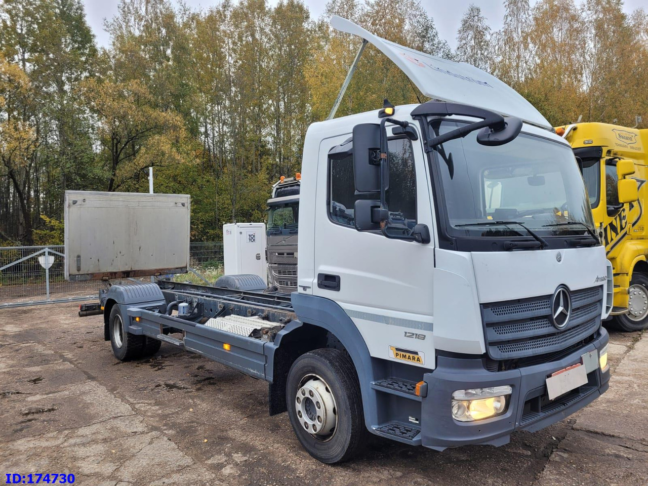 MERCEDES-BENZ Atego 1218 - Euro6 - Manual - Full Steel - Cab chassis truck: picture 4 MERCEDES-BENZ Atego 1218 - Euro6 - Manual - Full Steel - Cab chassis truck: picture 4
