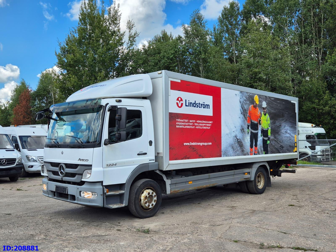 MERCEDES-BENZ Atego 1224 - Box truck: picture 1 MERCEDES-BENZ Atego 1224 - Box truck: picture 1