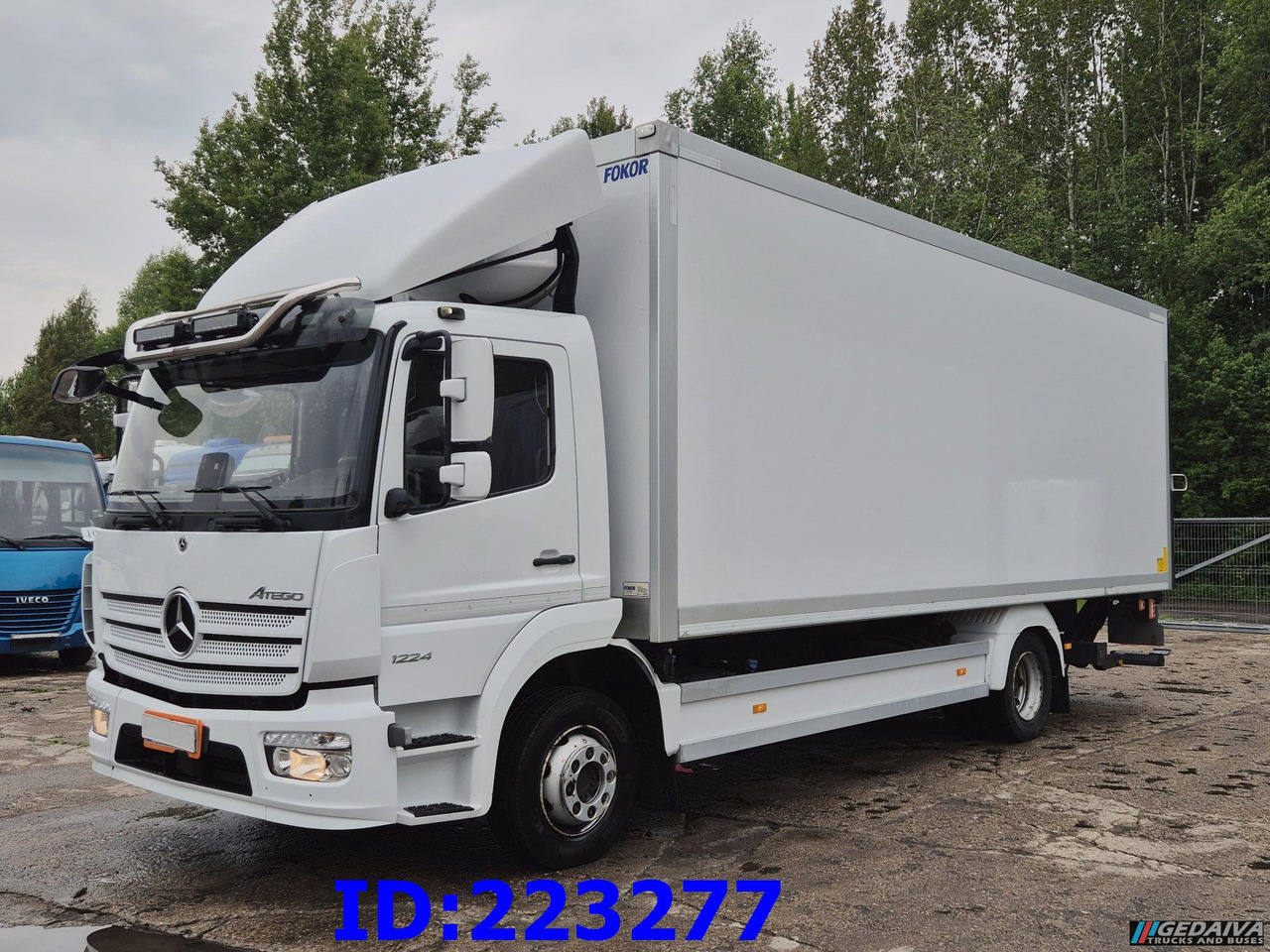 MERCEDES-BENZ Atego 1224 + Thermo King B-100 MAX - Refrigerator truck: picture 1 MERCEDES-BENZ Atego 1224 + Thermo King B-100 MAX - Refrigerator truck: picture 1