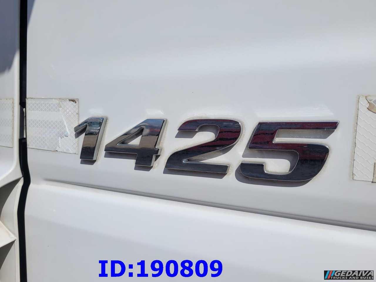 Cab chassis truck MERCEDES-BENZ Atego 1425: picture 10