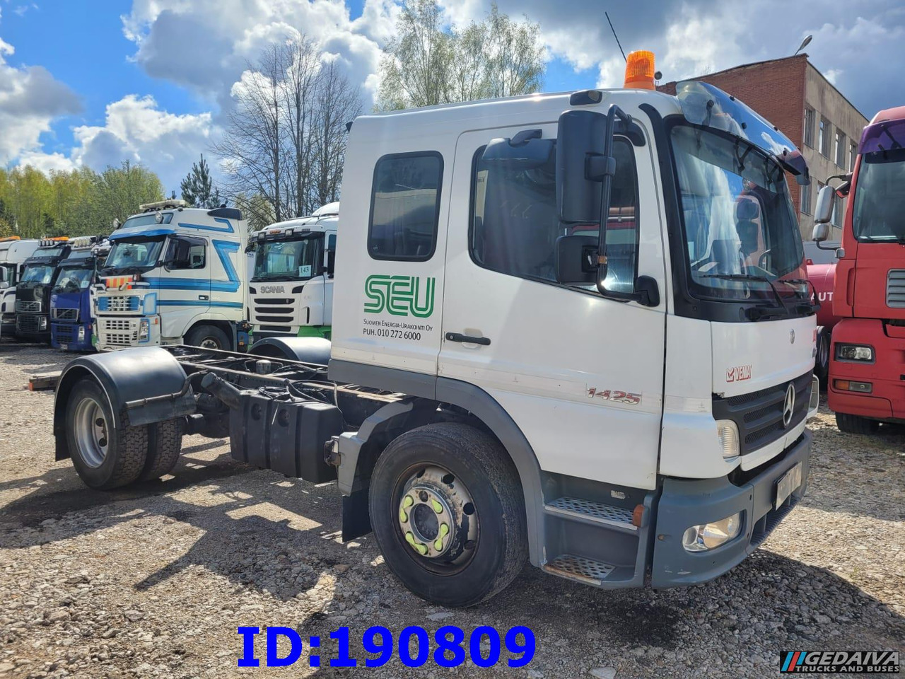 MERCEDES-BENZ Atego 1425 - Cab chassis truck: picture 4 MERCEDES-BENZ Atego 1425 - Cab chassis truck: picture 4