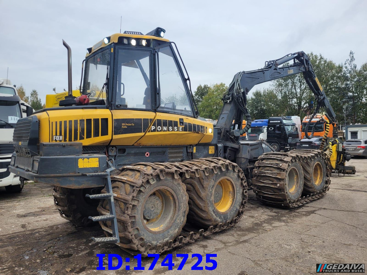 PONSSE FOX 8W - Forestry harvester: picture 5 PONSSE FOX 8W - Forestry harvester: picture 5