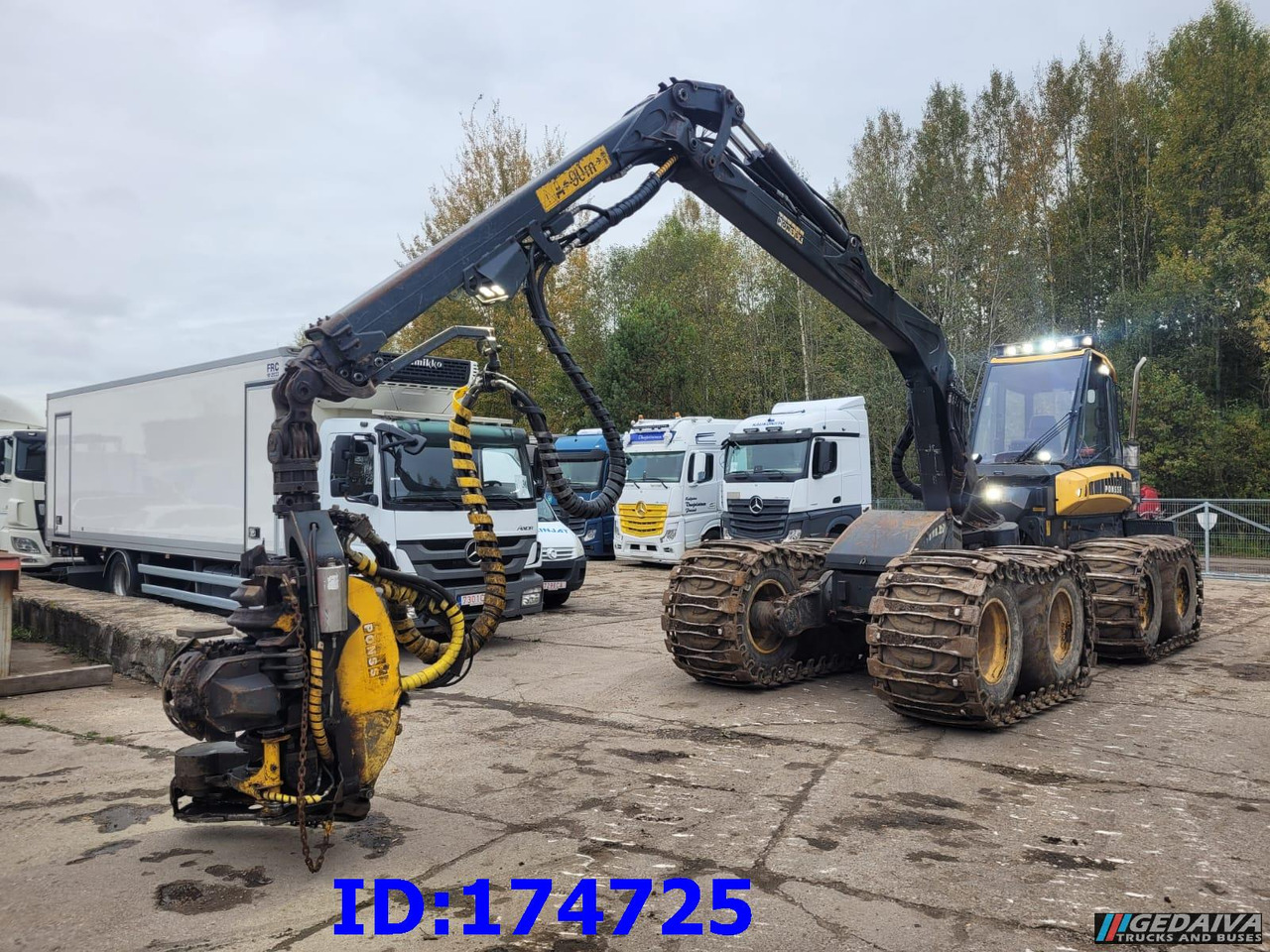 PONSSE FOX 8W - Forestry harvester: picture 1 PONSSE FOX 8W - Forestry harvester: picture 1