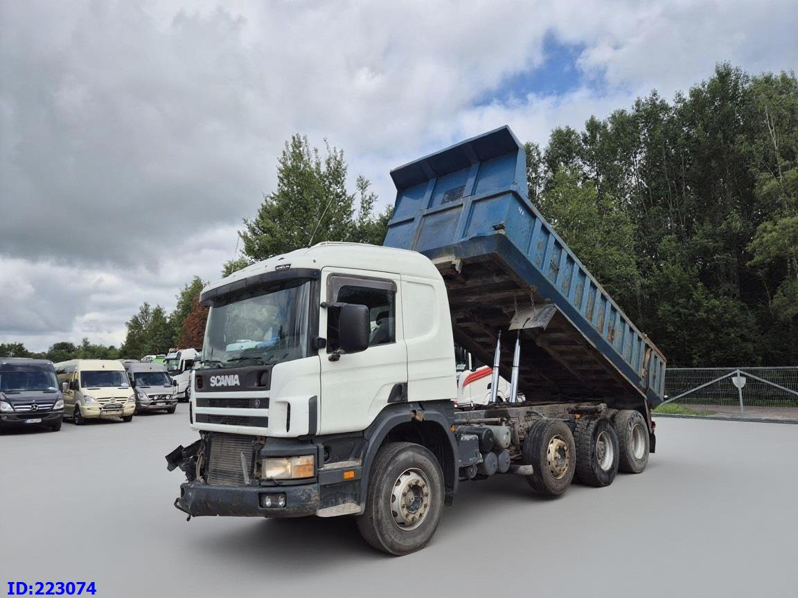 SCANIA 124 8x2 - Manual - Full steel - Tipper: picture 1 SCANIA 124 8x2 - Manual - Full steel - Tipper: picture 1