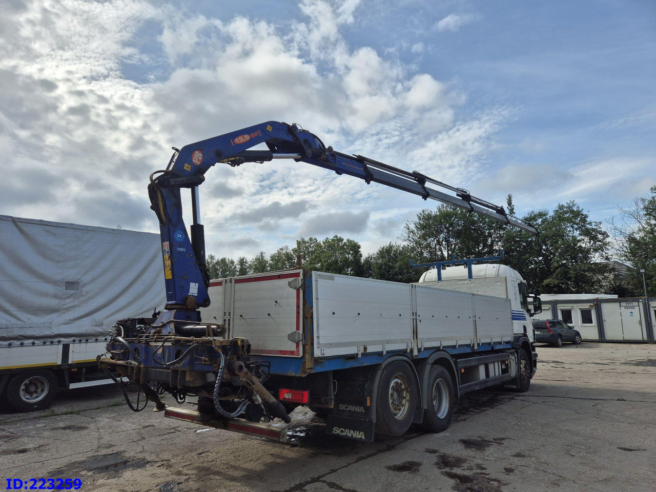 SCANIA P450 6x2 Steering axle Euro6 + PM 13.5SP - Dropside/ Flatbed truck: picture 5 SCANIA P450 6x2 Steering axle Euro6 + PM 13.5SP - Dropside/ Flatbed truck: picture 5