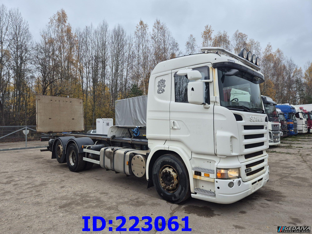 SCANIA R480 6X2 3 Pedals - Cab chassis truck: picture 4 SCANIA R480 6X2 3 Pedals - Cab chassis truck: picture 4