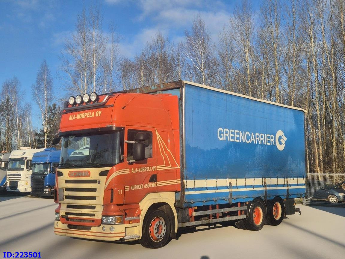 SCANIA R480 6x2 - 10 tyre - Retarder- 3 pedal - Curtainsider truck: picture 1 SCANIA R480 6x2 - 10 tyre - Retarder- 3 pedal - Curtainsider truck: picture 1