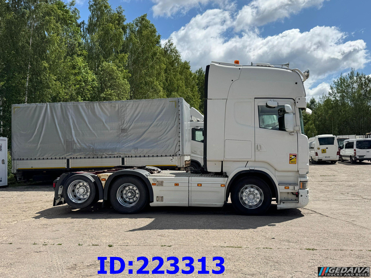 SCANIA R580 6x2 Euro6 Retarder - Tractor unit: picture 4 SCANIA R580 6x2 Euro6 Retarder - Tractor unit: picture 4
